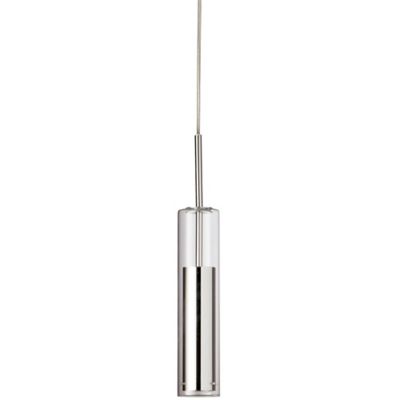 Dainolite Luna LED Mini Pendant Light - Color: Clear - LUN-1LEDP-PC