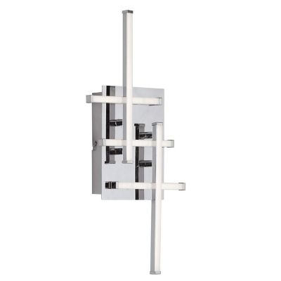 Dainolite Summit LED Wall Sconce - Color: Polished Chrome - Size: 5 light -