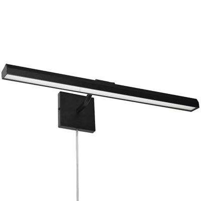 Dainolite Leonardo LED Picture Light in Black, Size: 24"