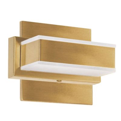 Dainolite Viola LED Wall Sconce - Color: Gold - VLD-215-1W-GLD