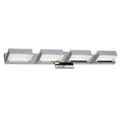 Dainolite Viola LED VLD-215 Vanity Light - Color: Silver - Size: 4 light - 