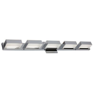 Dainolite Viola LED VLD-215 Vanity Light - Color: Silver - Size: 5 light - 