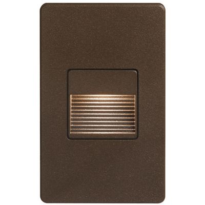 Dainolite Outdoor LED Step Light - Color: Bronze - DLEDW-200-BZ