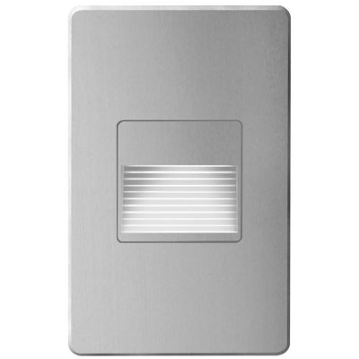 Dainolite Outdoor LED Step Light - Color: Silver - DLEDW-200-BA