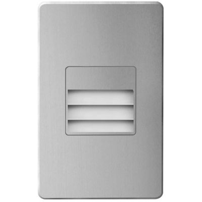 Dainolite Outdoor LED DLEDW-234 Step Light - Color: Silver - DLEDW-234-BA