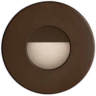 Dainolite Bella Outdoor LED Round Step Light - Color: Bronze - DLEDW-300-BZ