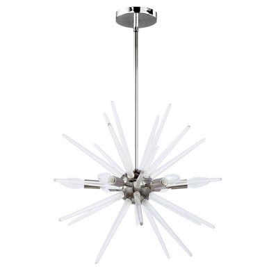 Dainolite Vela Pendant Light - Color: Silver - Size: 6 light - VEL-206C-PC