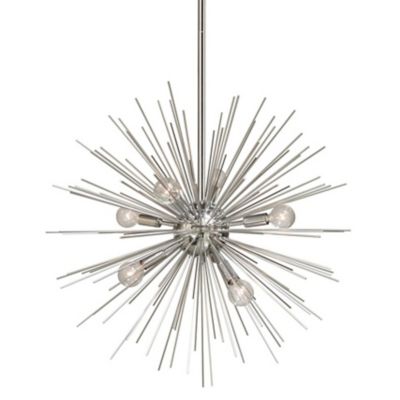 Dainolite Vega Chandelier - Color: Silver - Size: 20 - VEG-196P-SV-PC