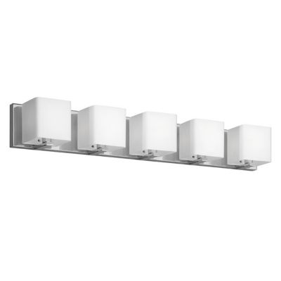 Dainolite Verona Vanity V1233 Bath Bar - Color: Silver - Size: 5 light - V1