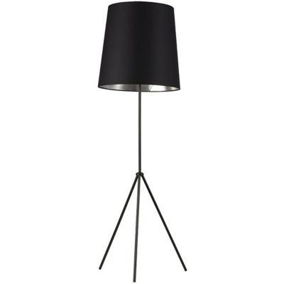 Dainolite Tripod Floor Lamp - Color: Black - Size: Medium - OD3-F-697-MB