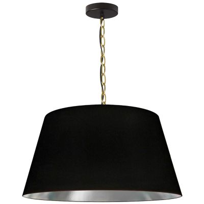 Dainolite Brynn Pendant Light - Color: Black - Size: Medium - BRY-M-BK-697