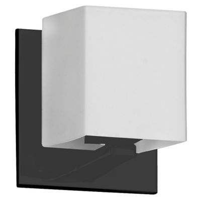 Dainolite Verona Bath Wall Sconce - Color: Black - Size: 1 light - V1230-1W