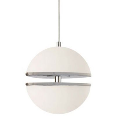 Dainolite Atomic LED Pendant Light - Color: White - Size: 2 light - AMC-133