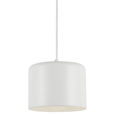 Dainolite Emilia Mini Pendant Light - Color: White - Size: 1 light - EMI-81