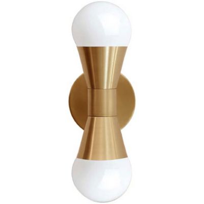 Dainolite Fortuna Wall Sconce - Color: Brass - Size: 2 light - FOR-72W-AGB