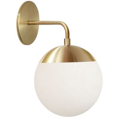 Dainolite Dayana Wall Sconce - Color: Brass - Size: 1 light - DAY-141W-AGB