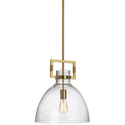 Dainolite Liberty Pendant Light - Color: Clear - Size: Small - LBY-141P-AGB