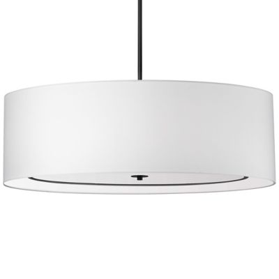 Dainolite Porscha Chandelier in White, Size: 40"