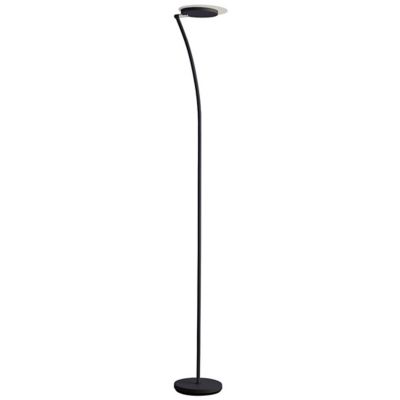 Dainolite Madelyne LED Floor Lamp - Color: Black - 793LEDF-BK