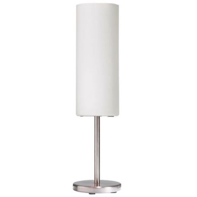 Dainolite Paza Table Lamp - Color: Silver - Size: 1 light - 83205-SC-WH