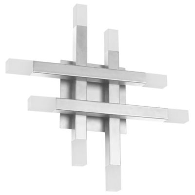 Dainolite Acasia LED Wall Sconce - Color: Silver - ACS-1432W-PC-FR