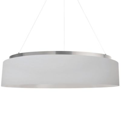 Dainolite Circulo LED Drum Chandelier - Color: White - Size: Small - CIR-26