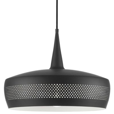 Dainolite Pixie Pendant Light - Color: Black - Size: 1 light - PXE-161P-MB