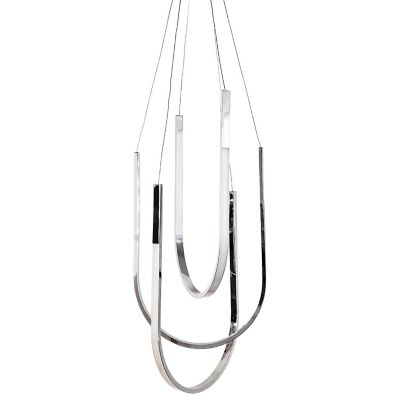 Dainolite Pacari LED Pendant Light in Silver