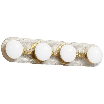 Dainolite Velma LED Vanity Light in Brass, Size: 4 light