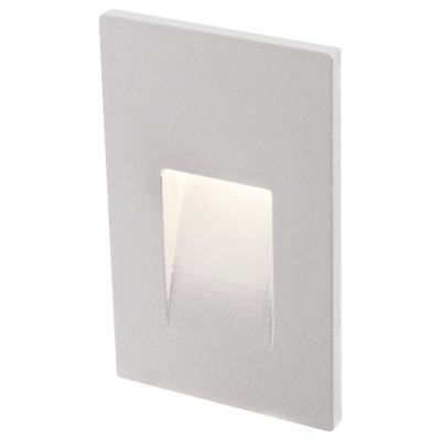 DALS Lighting LED FORMS Recessed Vertical Step Light - Color: White - Size: