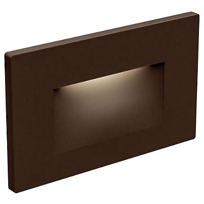 LED FORMS Recessed Step Light (Bronze) - OPEN BOX RETURN