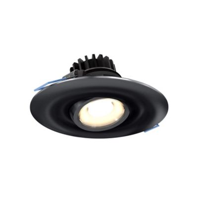 DALS Lighting Gimbal LED Recessed Light - Color: Black - Size: 3  - LEDD