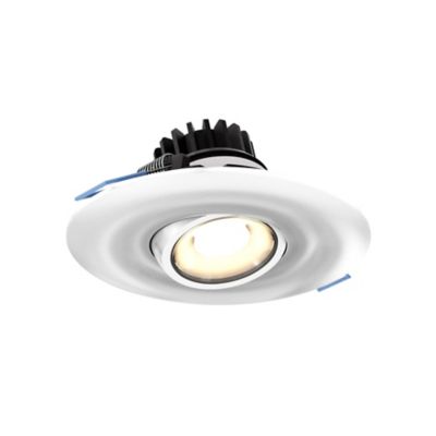 DALS Lighting Gimbal LED Recessed Light - Color: White - Size: 3  - LEDD