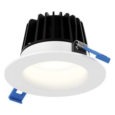 DALS Lighting Round LED Smooth Baffle Trim - Color: White - Size: 4  - R