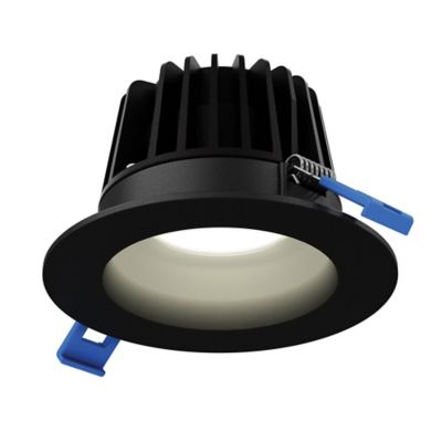 DALS Lighting Round LED Smooth Baffle Trim - Color: Black - Size: 6  - R