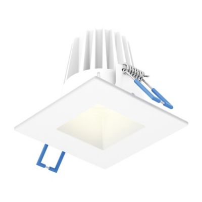 DALS Lighting Square Smooth LED Baffle Trim - Color: White - Size: 2  - 