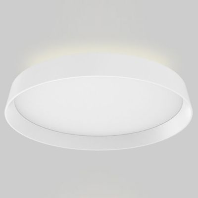 DALS Lighting Aurora LED Outdoor Flushmount Light - Color: White - Size: 1 