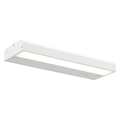 DALS Lighting Hardwired Non-Swivel Linear Under Cabinet Light - Color: Whi