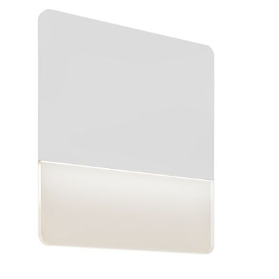 DALS Lighting SQS LED Wall Sconce - Color: White - Size: 15 - SQS15-3K-W