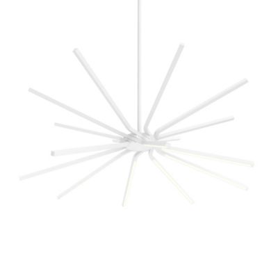 DALS Lighting Star LED Pendant Light - Color: White - Size: 1 light - STRPD