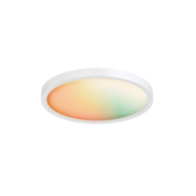 DALS Lighting Smart RGB LED Flushmount Light - Color: Matte - Size: 14 -