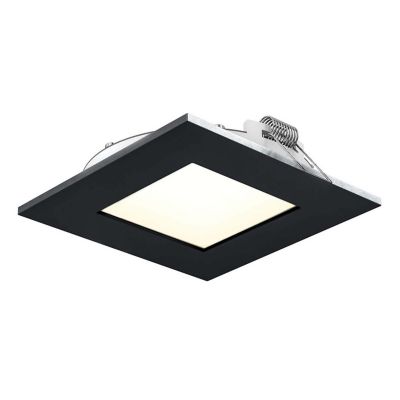 DALS Lighting Excel 4 Inch Square CCT LED Recessed Panel Light - Color: Mat