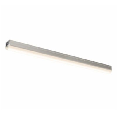 DALS Lighting Power LED Linear Surface Flushmount Light - Color: Silver - 