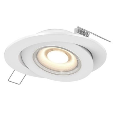 DALS Lighting Pivot Flat Recessed LED Gimbal Light - Color: Matte - Size: 