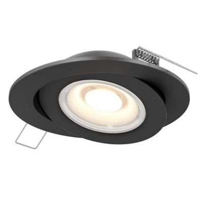 DALS Lighting Pivot Flat Recessed LED Gimbal Light - Color: Matte - Size: 