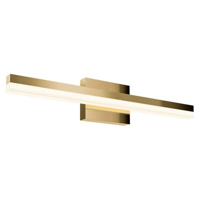 DALS Lighting Lyra LED Vanity Light - Color: Brass - Size: 24 - LEDVAN00