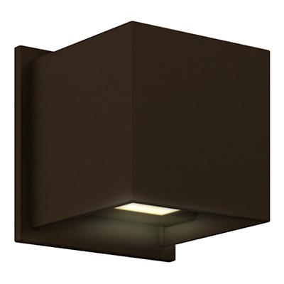 LED Wall Sconce E by DALS Lighting (Bronze)-OPEN BOX RETURN