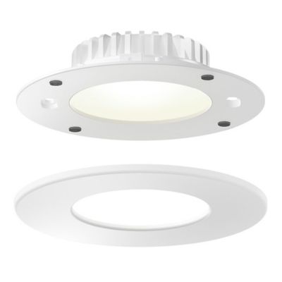 DALS Lighting Retrofit LED Recessed Light - Color: Matte - RTF4-3K-WH