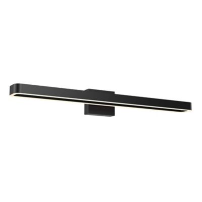 DALS Lighting Aria LED Vanity Light - Color: Black - Size: Medium - VSW36-C