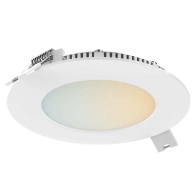 DALS Lighting Connect Pro Smart LED Recessed Panel Light - Color: White - S